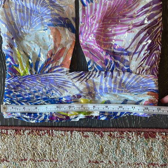 NWT Ramy Brook Louisa printed halter top - Picture 9 of 9